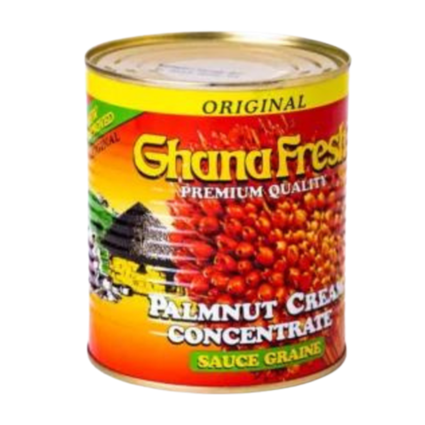 GHANA FRESH PALMNUT CREAM CONCENTRATE CANS OF PALM NUT SOUP DELICIOUS image 0